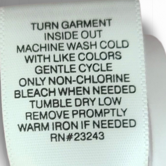 New York & Company Pink Pin Strip Stretch Off Shoulder Bell Sleeve Top Size M - Picture 6 of 7